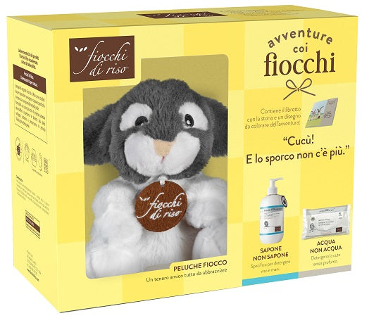 Fiocchi Di Riso Cofanetto Doudou Bimbo Azzurro Minisize Pasta