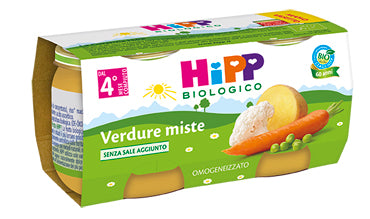 Hipp Bio Hipp Bio Omogeneizzato Verdure Miste 2X80 G – Farmacia di Bettolle