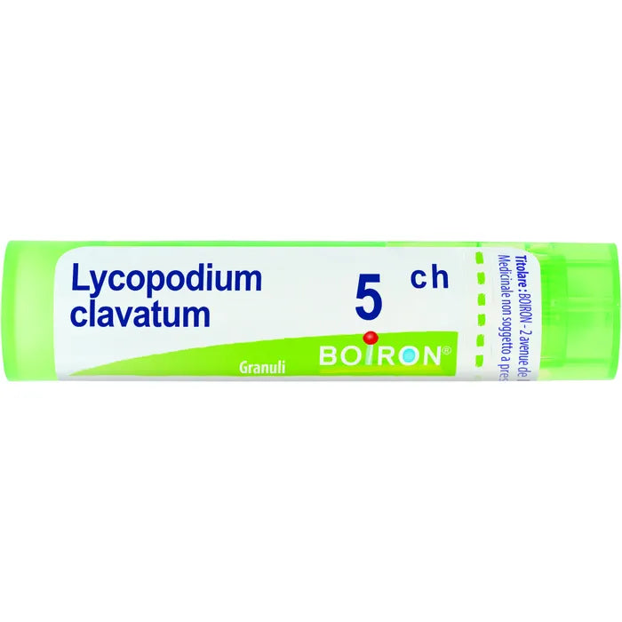 LYCOPODIUM CLAVATUM (BOIRON)*80 granuli 5 CH contenitore multidose 4 g - LYCOPODIUM CLAVATUM (BOIRON)*80 granuli 5 CH contenitore multidose 4 g