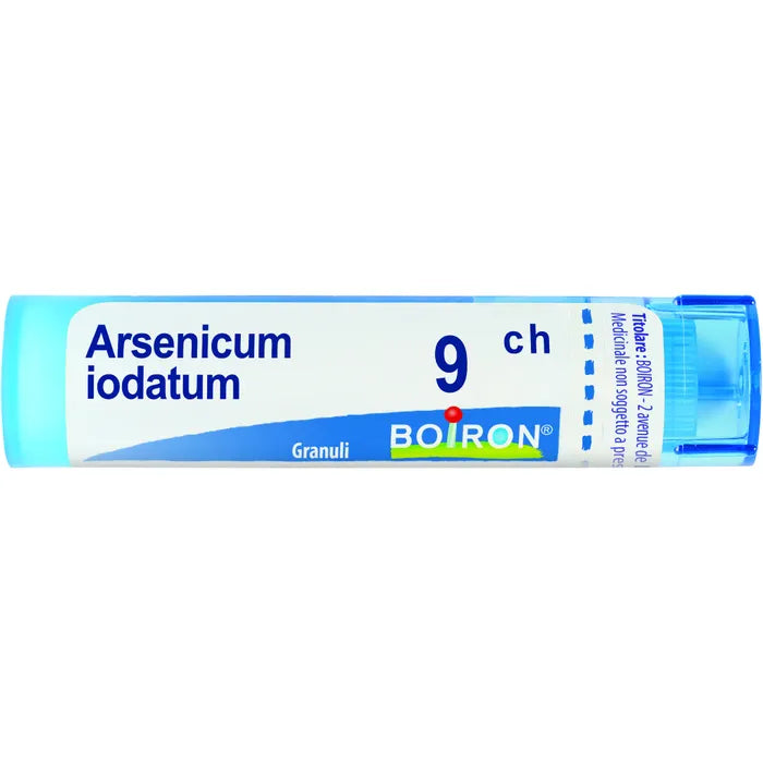 Boiron Arsenicum Iodatum 09Ch Tubo 80 Granuli 4g - Boiron Arsenicum Iodatum 09Ch Tubo 80 Granuli 4g