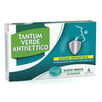 TANTUM VERDE ANTISETTICO PASTIGLIE GUSTO MENTA