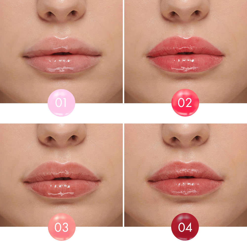 Goovi Lip Oil 03 Melty Lips Guava Beige 4 ml - Goovi Lip Oil 03 Melty Lips Guava Beige 4 ml