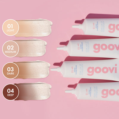 Goovi tinted beauty cream 02 medium naturally at my best