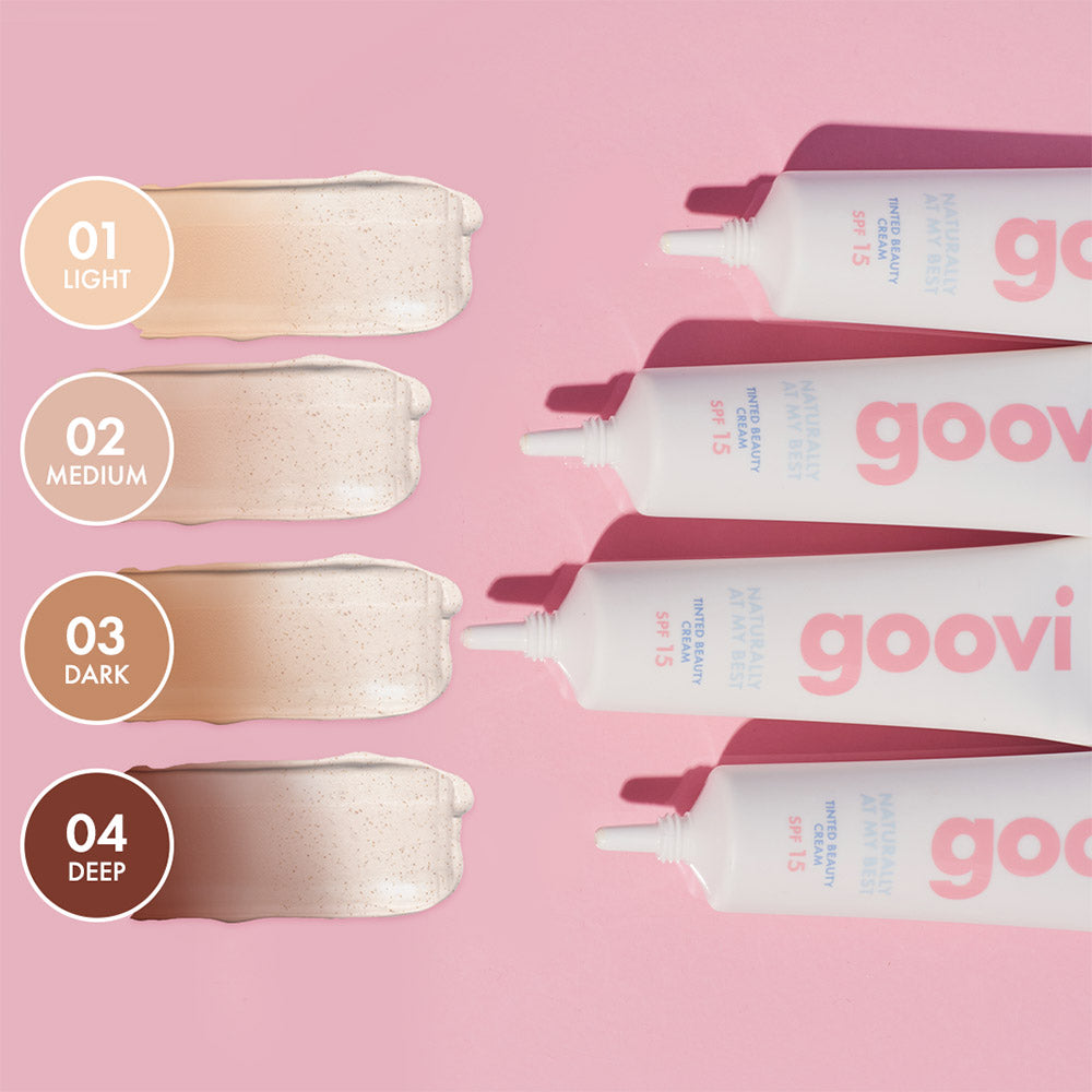 Goovi tinted beauty cream 03 dark naturally at my best