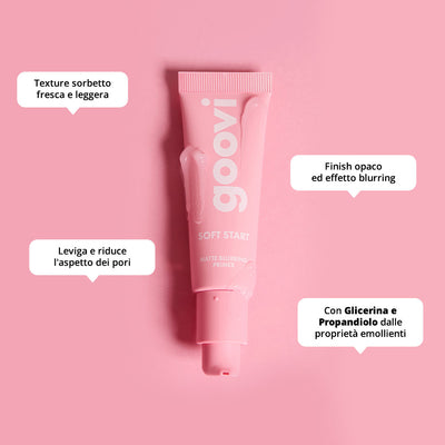 Goovi matte blurring primer soft start 25ml