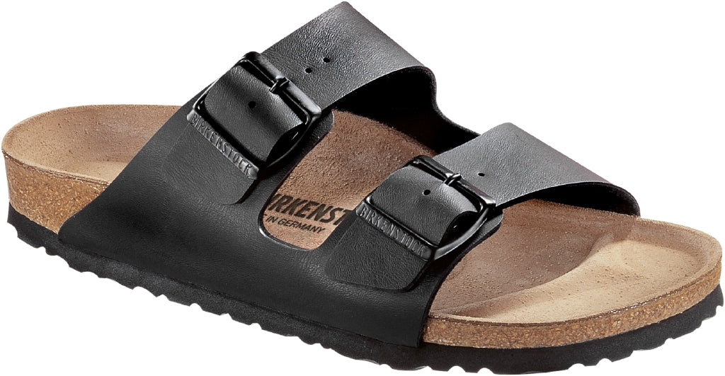 Birkenstock Arizona Black Birko Flor - N.45 - Regular Fit ( Calzata Normale) - Birkenstock Arizona Black Birko Flor - N.45 - Regular Fit ( Calzata Normale)