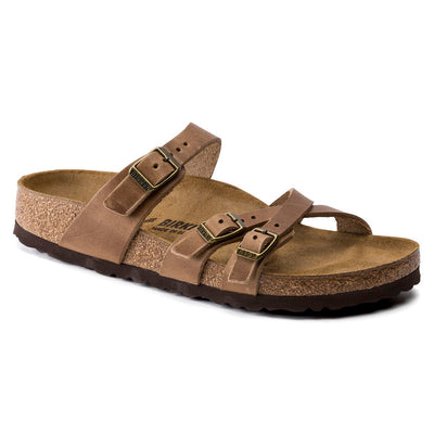 Birkenstock Classic Franca Tabacco Brown Oiled Leather 36 1Paio Collezione 2020Fs