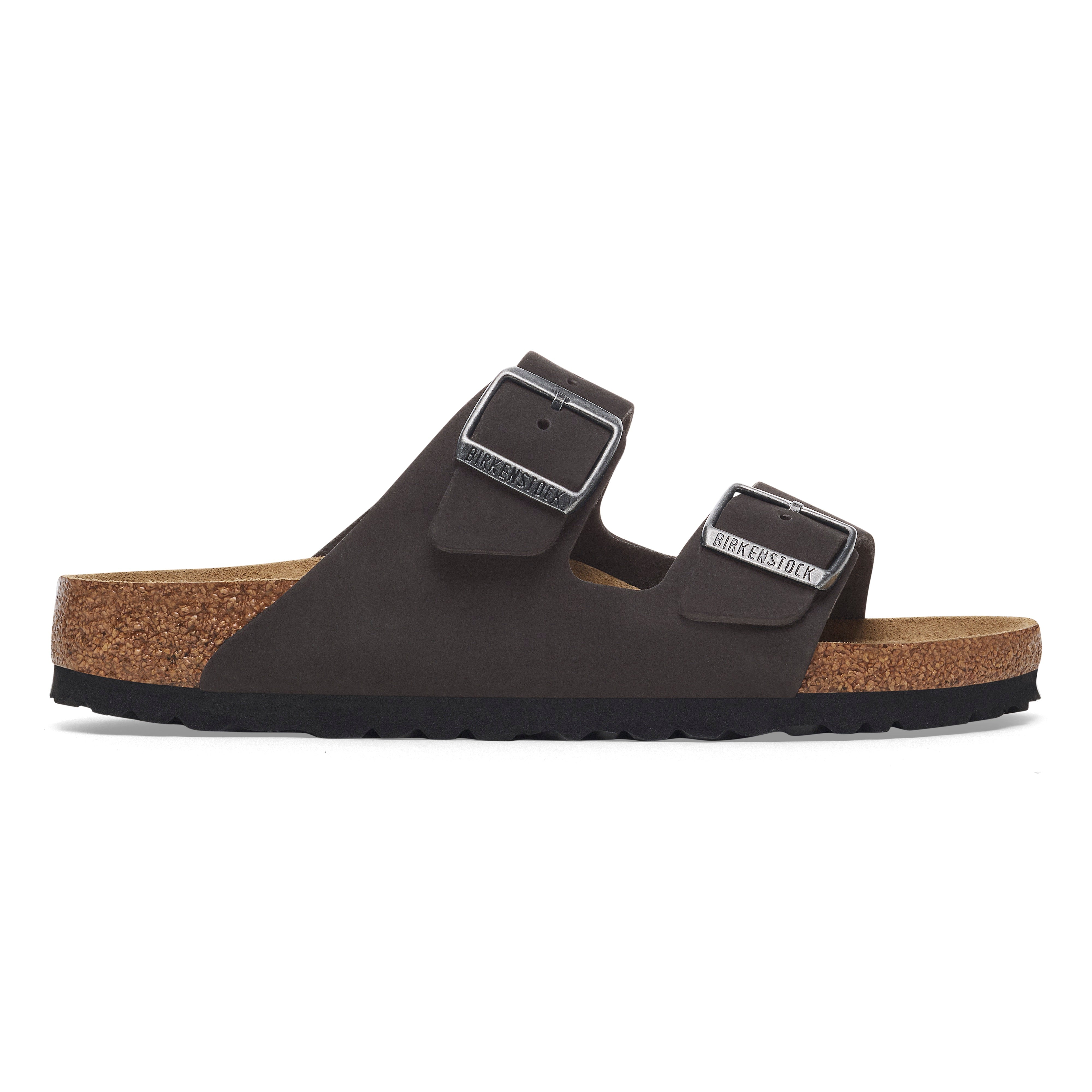 Birkenstock Arizona SFB Plantare Morbido Black Nubuck Leather N.40 - Narrow Fit ( Calzata Stretta) - Birkenstock Arizona SFB Plantare Morbido Black Nubuck Leather N.40 - Narrow Fit ( Calzata Stretta)