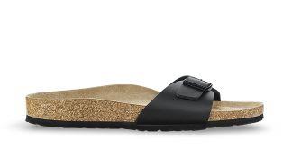 Birkenstock Madrid Black Birko Flor N.38 - Narrow Fit ( Calzata Stretta) - Birkenstock Madrid Black Birko Flor N.38 - Narrow Fit ( Calzata Stretta)