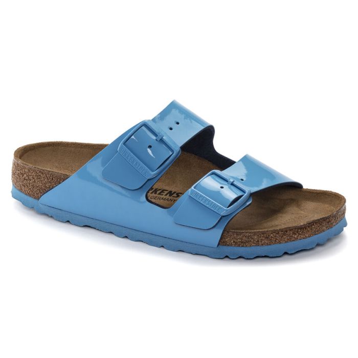 Birkenstock Gizeh Patent Blue Bf N.35 Regular Fit ( Calzata Normale) - Birkenstock Gizeh Patent Blue Bf N.35 Regular Fit ( Calzata Normale)