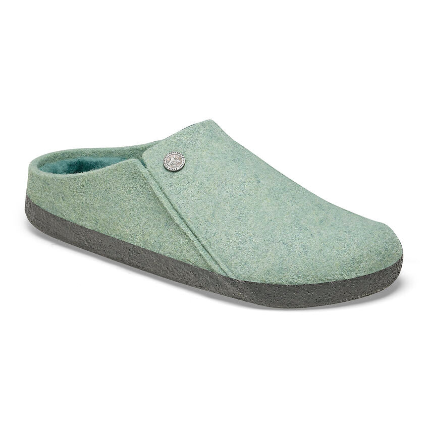 CALZATURA BIRKENSTOCK ZERMATT SHEARLING WOMEN MATCHA FELT CLOGS LANA 40 1 PAIO - CALZATURA BIRKENSTOCK ZERMATT SHEARLING WOMEN MATCHA FELT CLOGS LANA 40 1 PAIO