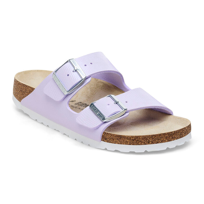 Birkenstock Arizona Shiny Lizard Purple Fog Birko Flor N.41 - Birkenstock Arizona Shiny Lizard Purple Fog Birko Flor N.41