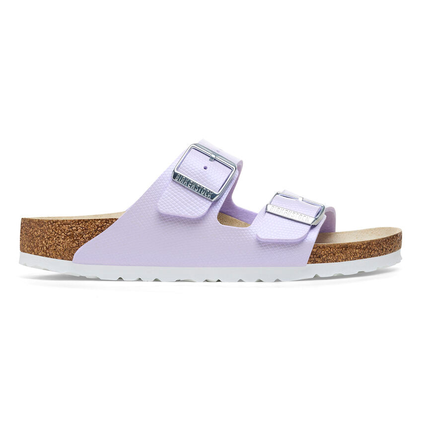 Birkenstock Arizona Shiny Lizard Purple Fog Birko Flor N.41 - Birkenstock Arizona Shiny Lizard Purple Fog Birko Flor N.41