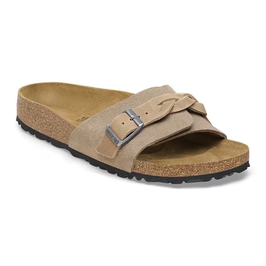 Birkenstock OITA Braided Taupe  Suede Leather - N. 40 Pelle scamosciata - Taupe - Calzata Narrow Fit ( Stretta) - Birkenstock OITA Braided Taupe  Suede Leather - N. 40 Pelle scamosciata - Taupe - Calzata Narrow Fit ( Stretta)