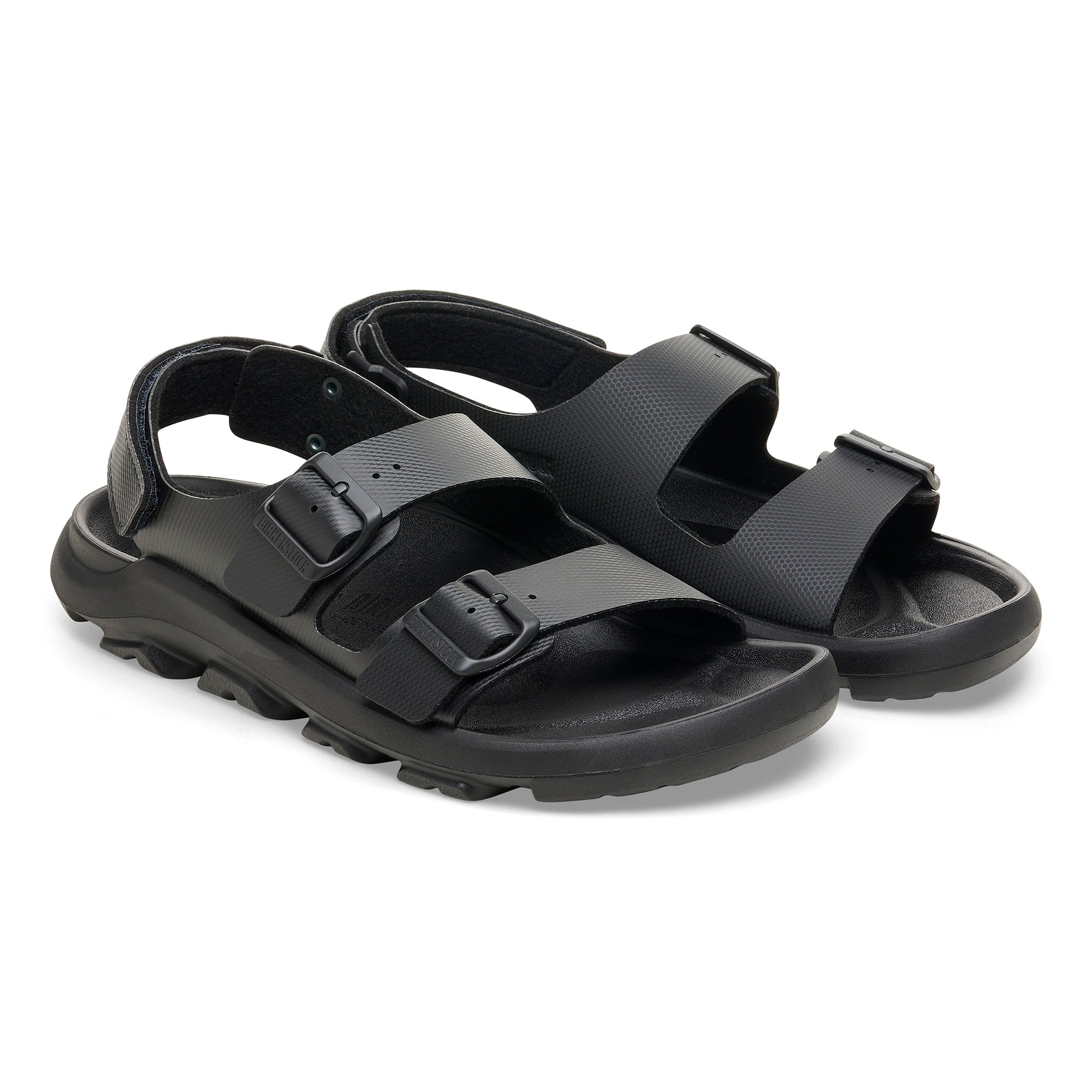 Birkenstock Sandali Mogami Terra Black Birko Flor N. 45 - Birkenstock Sandali Mogami Terra Black Birko Flor N. 45