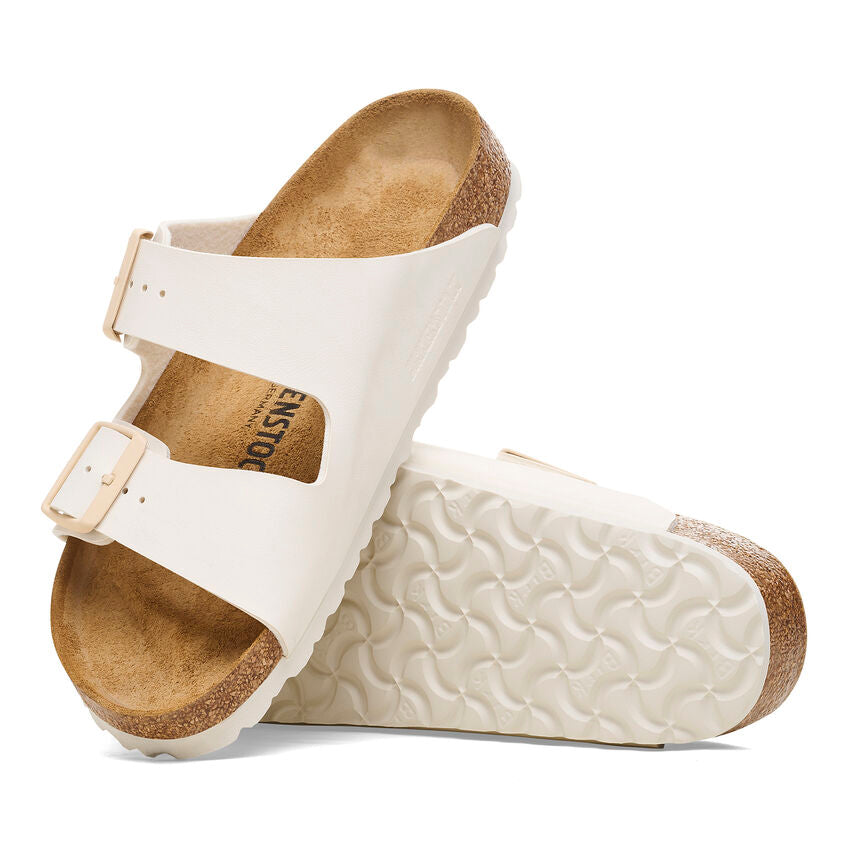 Birkenstock Arizona Eggshell Birko-Flor N.37 - Narrow Fit (Calzata Stretta) - Birkenstock Arizona Eggshell Birko-Flor N.37 - Narrow Fit (Calzata Stretta)