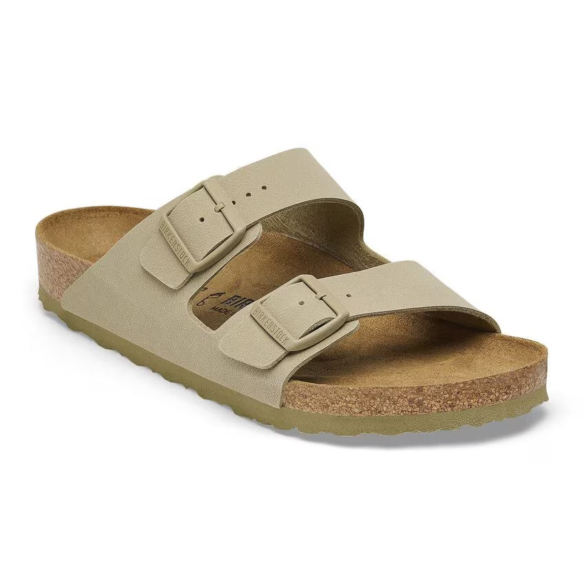 Birkenstock Arizona Faded Khaki Birko Flor N.36 - Narrow Fit ( Calzata Stretta) - Birkenstock Arizona Faded Khaki Birko Flor N.36 - Narrow Fit ( Calzata Stretta)