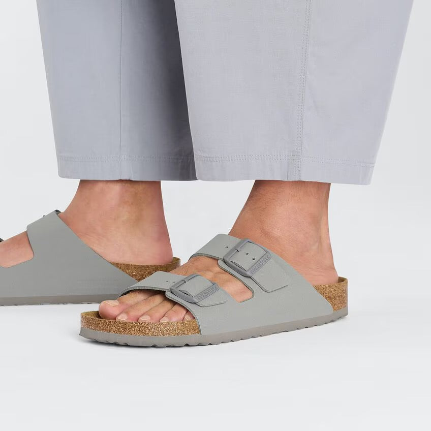 Birkenstock Arizona Birko Flor Stone Coin - N. 36  Calzata Narrow Fit ( stretta) - Birkenstock Arizona Birko Flor Stone Coin - N. 36  Calzata Narrow Fit ( stretta)