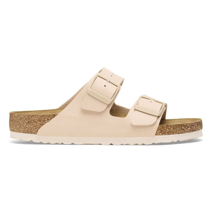 Birkenstock Arizona Birko-Flor - New Beige - N.40 - Narrow Fit ( Calzata Stretta) - Birkenstock Arizona Birko-Flor - New Beige - N.40 - Narrow Fit ( Calzata Stretta)