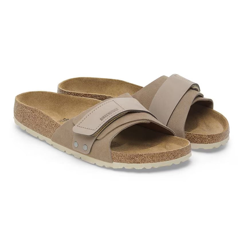 Birkenstock OITA Taupe Suede Leather Nubuck- N. 37 Pelle scamosciata - Taupe - Calzata - Birkenstock OITA Taupe Suede Leather Nubuck- N. 37 Pelle scamosciata - Taupe - Calzata