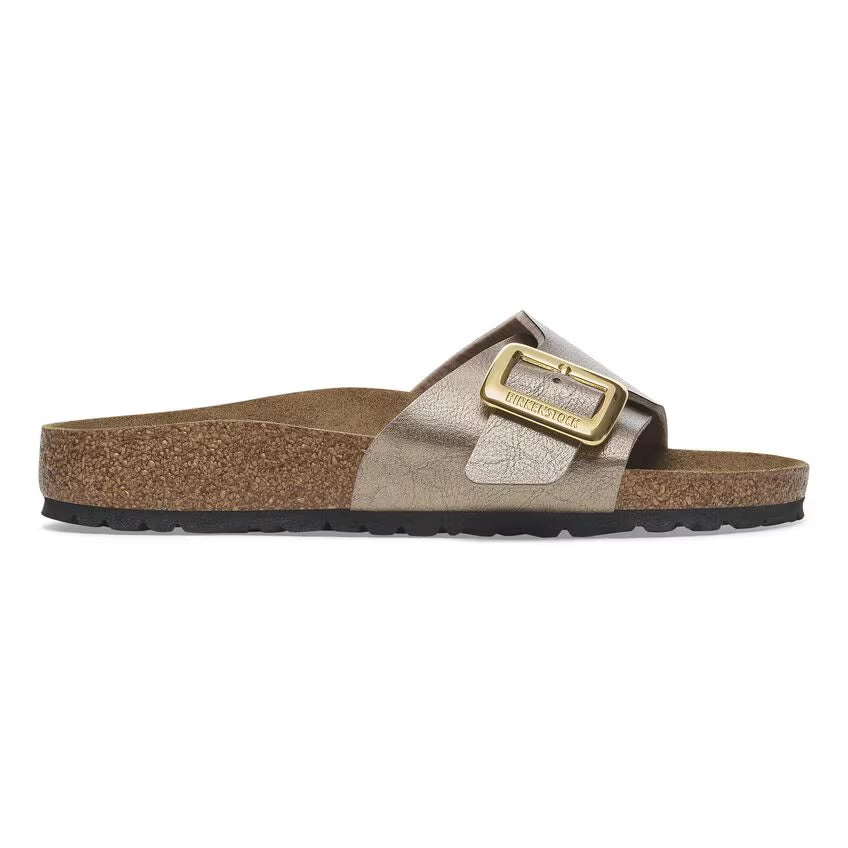 Birkenstock Catalina Cushion Buckle Birko-Flor - Graceful Taupe - N.40 - Narrow Fit (Calzata Stretta) - Birkenstock Catalina Cushion Buckle Birko-Flor - Graceful Taupe - N.40 - Narrow Fit (Calzata Stretta)