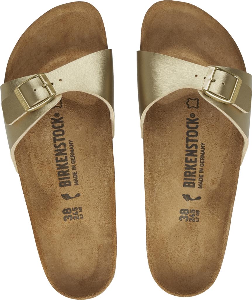 Birkenstock Madrid Gold Birko Flor N.38 - Narrow Fit ( Calzata Stretta) - Birkenstock Madrid Gold Birko Flor N.38 - Narrow Fit ( Calzata Stretta)