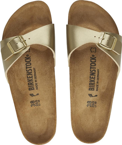 Birkenstock Madrid Gold Birko Flor N.41 - Narrow Fit ( Calzata Stretta)