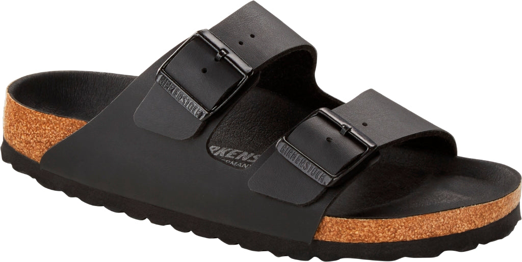 Birkenstock Arizona Triples Black Birko Flor - N.35 - Narrow Fit ( Calzata Stretta) - Birkenstock Arizona Triples Black Birko Flor - N.35 - Narrow Fit ( Calzata Stretta)