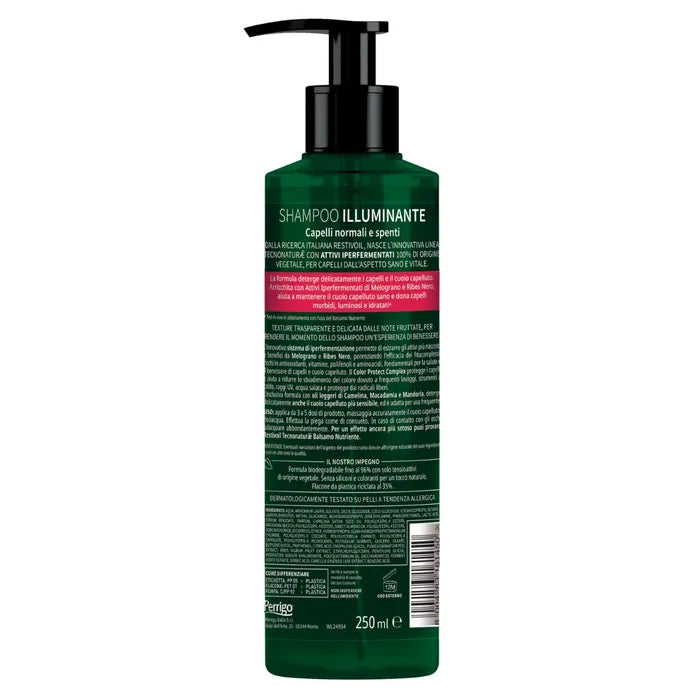 RestivOil Tecnonaturae Shampoo Illuminante - 250 Ml - RestivOil Tecnonaturae Shampoo Illuminante - 250 Ml