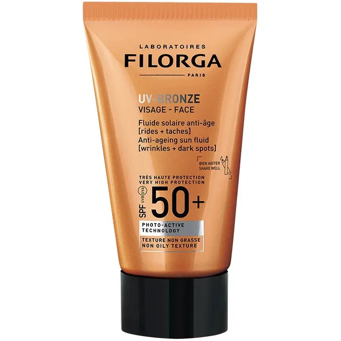 Filorga Uv-Bronze Visage Fluido Solare Anti-età 40ml - Filorga Uv-Bronze Visage Fluido Solare Anti-età 40ml