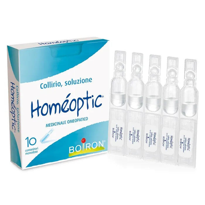 HOMEOPTIC COLLIRIO MONODOSE 10 FIALE 0,4 ML - HOMEOPTIC COLLIRIO MONODOSE 10 FIALE 0,4 ML