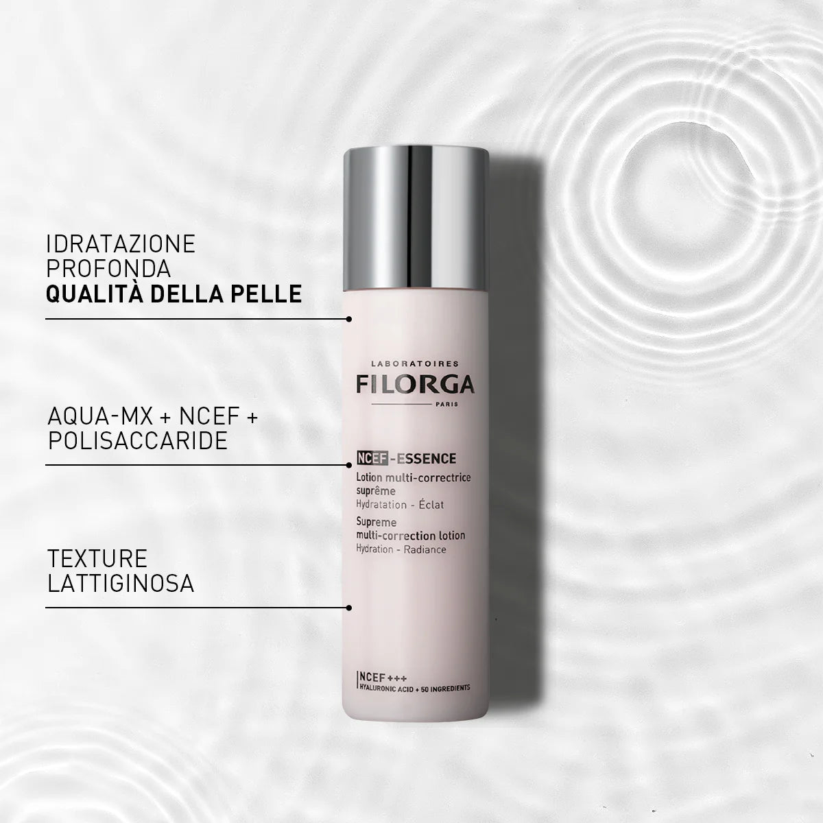 Filorga NCEF Essence Lozione Multi Correttrice Suprema Idratante 150ml - Filorga NCEF Essence Lozione Multi Correttrice Suprema Idratante 150ml