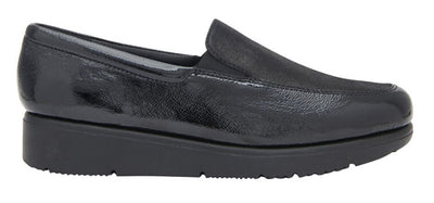 Gilly Slip On Glittered Suede+Naplack Scarpa Woman Black 36