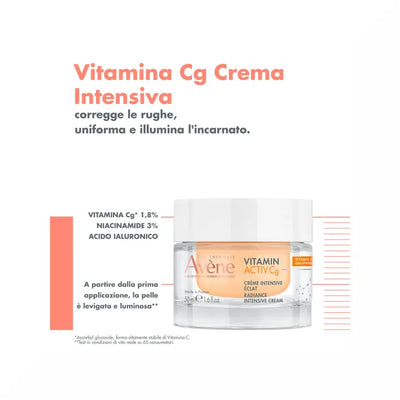 Eau Thermale Avène Vitamin Activ Cg Crema Intensiva Illuminante Anti-Eta' 50ml