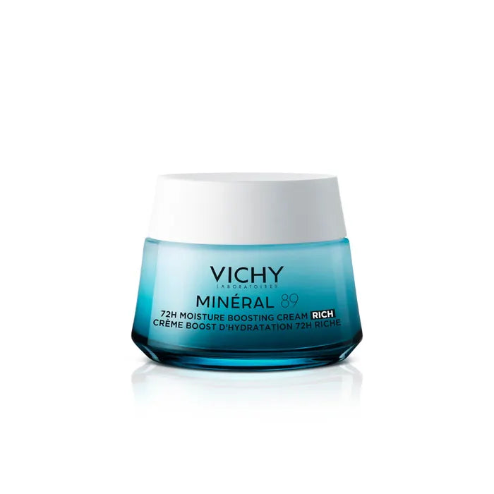 Vichy Mineral 89 Crema Idratante 72H Ricca 50ml - Vichy Mineral 89 Crema Idratante 72H Ricca 50ml