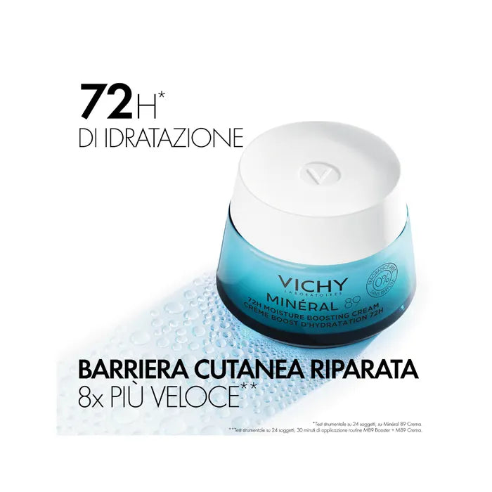 Vichy Mineral 89 Crema Idratante 72H Ricca 50ml - Vichy Mineral 89 Crema Idratante 72H Ricca 50ml