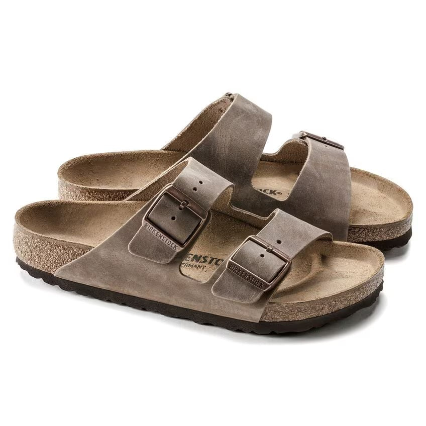 Birkenstock Arizona Tabacco Brown Oiled Leather N.37 Narrow Fit ( calzata stretta) - Birkenstock Arizona Tabacco Brown Oiled Leather N.37 Narrow Fit ( calzata stretta)