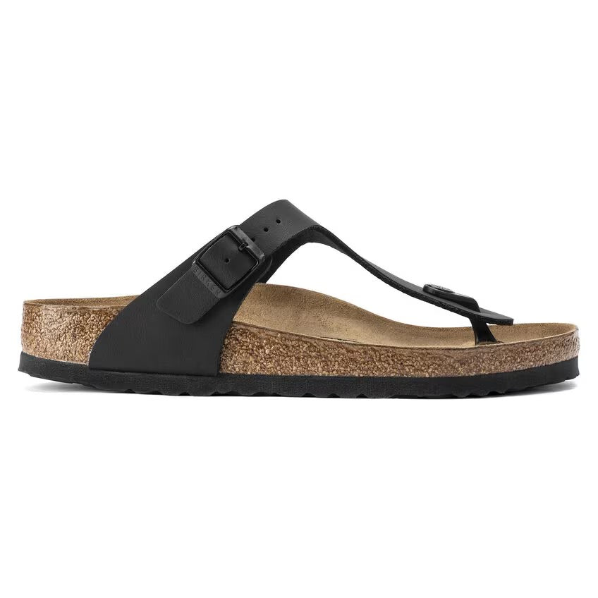 Birkenstock Gizeh Black Birko Flor N.43 - Regular Fit ( Calzata Normale) - Birkenstock Gizeh Black Birko Flor N.43 - Regular Fit ( Calzata Normale)