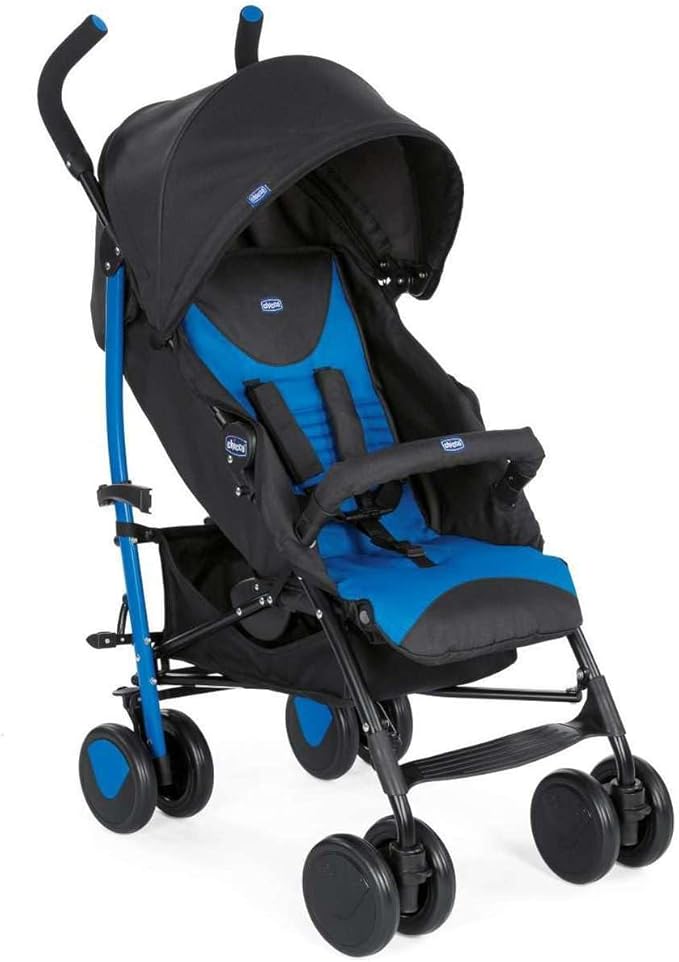 CHICCO PASSEGGINO NUOVO ECHO C/MANICOTTO MRBLUE