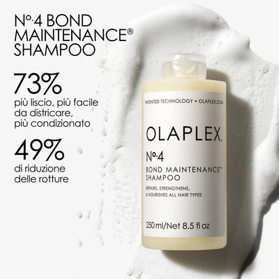 OLAPLEX N.4 Bond Maintenance Shampoo 250ml Shampoo concentrato detergente e riparatore