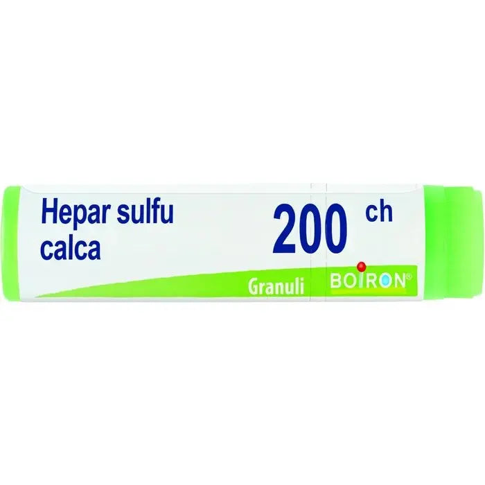 Hepar Sulfuris Calcareum (BOIRON)*granuli 200 CH contenitore monodose - Hepar Sulfuris Calcareum (BOIRON)*granuli 200 CH contenitore monodose