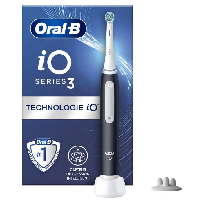 Oral-B IO 3S Spazzolino Elettrico Nero - Oral-B IO 3S Spazzolino Elettrico Nero