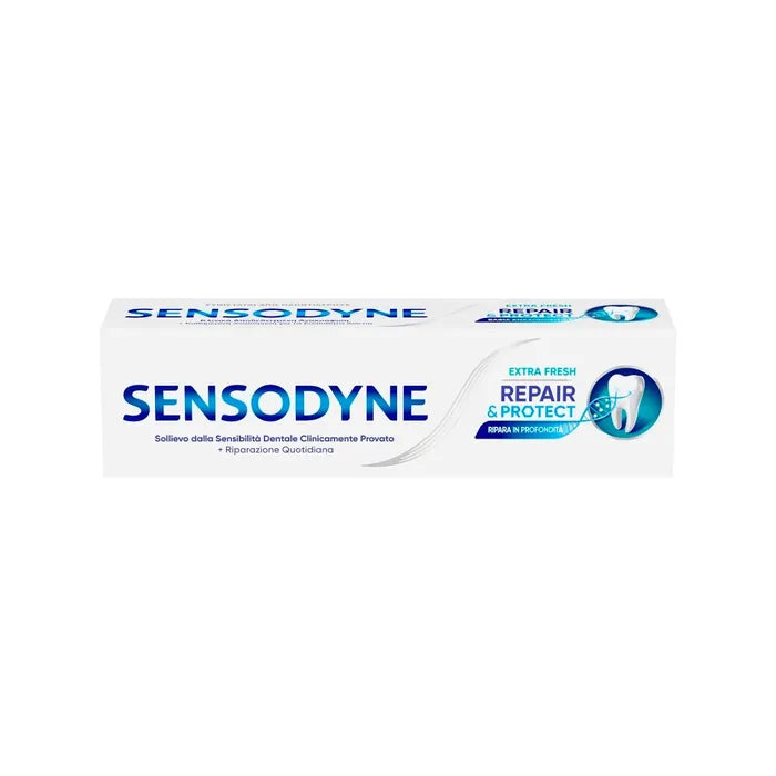 Sensodyne Repair & Protect Dentifricio Quotidiano Denti Sensibili Extra Fresh 75ml - Sensodyne Repair & Protect Dentifricio Quotidiano Denti Sensibili Extra Fresh 75ml