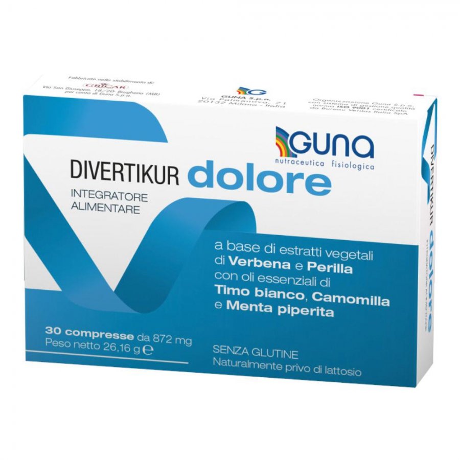 DIVERTIKUR DOLORE 30 COMPRESSE - DIVERTIKUR DOLORE 30 COMPRESSE