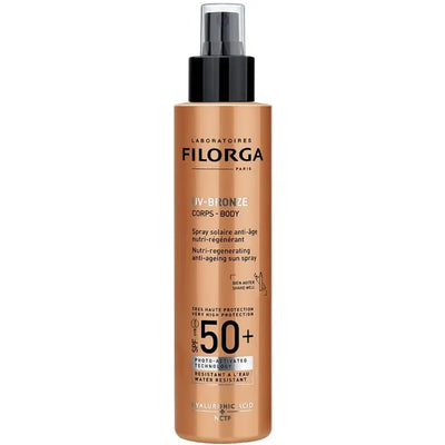 Filorga UV Bronze Body Spray Solare Anti-Età Nutri-Rigenerante SPF50+ 150ml