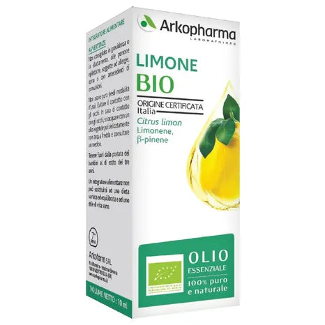 Arko Essentiel Limone Olio Essenziale Bio 10 ml - Arko Essentiel Limone Olio Essenziale Bio 10 ml