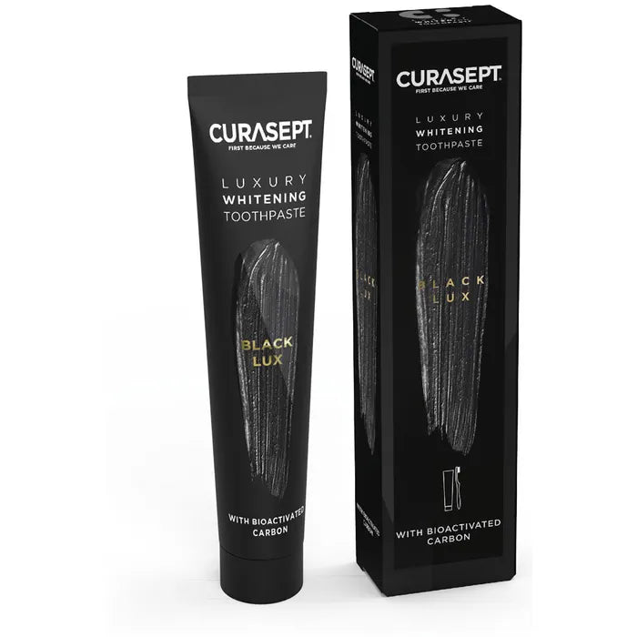 CURASEPT BLACK LUXURY WHITENING DENTIFRICIO 75 ML - CURASEPT BLACK LUXURY WHITENING DENTIFRICIO 75 ML