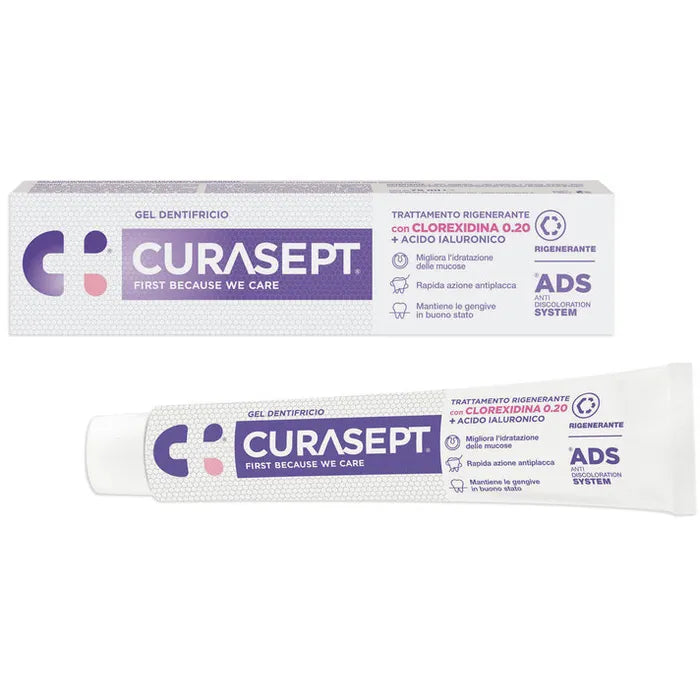 Curasept Gel Dentifricio Ads Dna Trattamento Rigenerante 75Ml - Curasept Gel Dentifricio Ads Dna Trattamento Rigenerante 75Ml