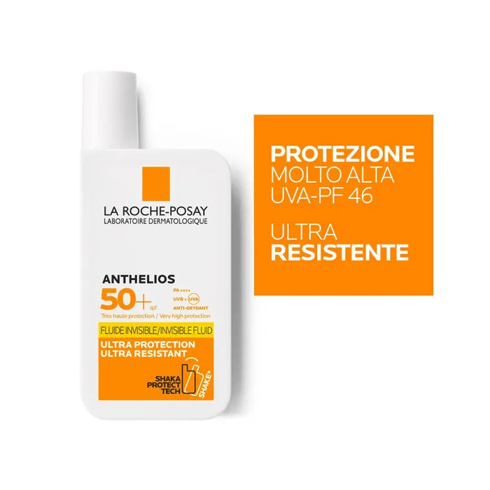 Anthelios Uvmune Fluido Invisibile Spf50+ Senza Profumo 50 Ml - Anthelios Uvmune Fluido Invisibile Spf50+ Senza Profumo 50 Ml