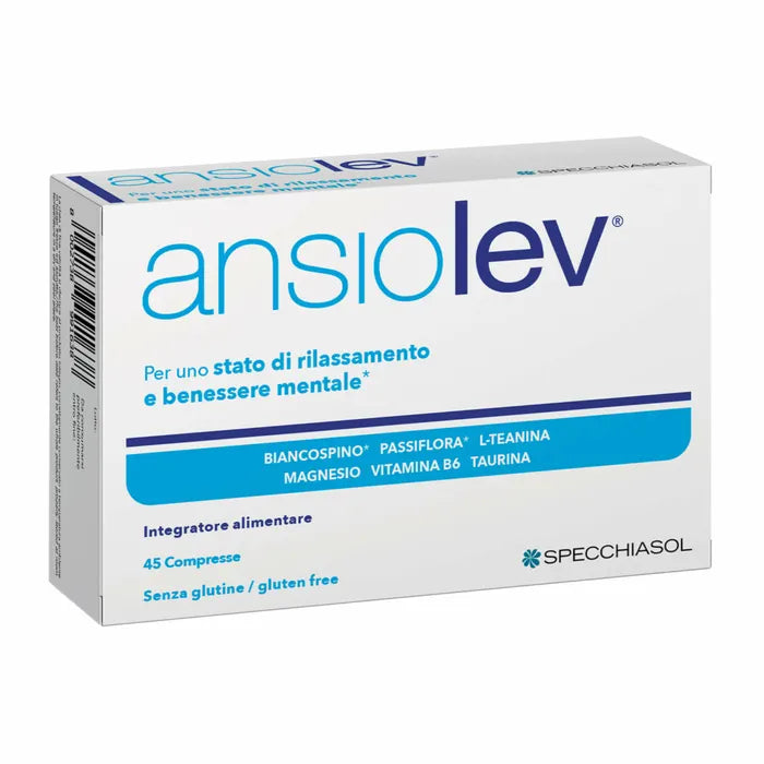 Ansiolev 45 Compresse Integratore per Ansia e Stress - Ansiolev 45 Compresse Integratore per Ansia e Stress